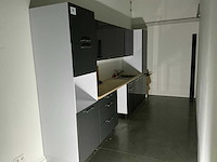 Wand keukenopstelling