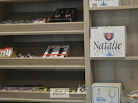 Wand voor wijnflessen en glazen [zelf te demonteren] 274x193x45 cm - afbeelding 2 van  4