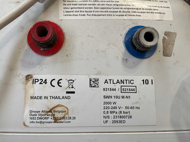 Wandboiler, 2 x expansievat - afbeelding 3 van  7