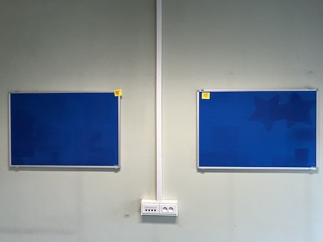Wandbord 91x61cm (2st) - afbeelding 1 van  1