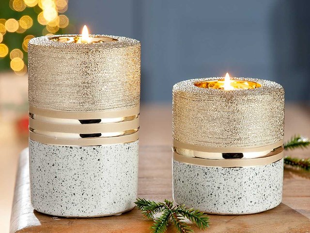 Wanddecoratie - vaas - theelichthouders - schaal - vogel (10 items) - afbeelding 2 van  10