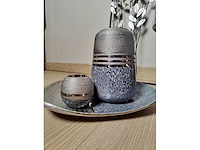 Wanddecoratie - vazen - tafellamp - schalen (8 stuks in totaal) - afbeelding 3 van  13