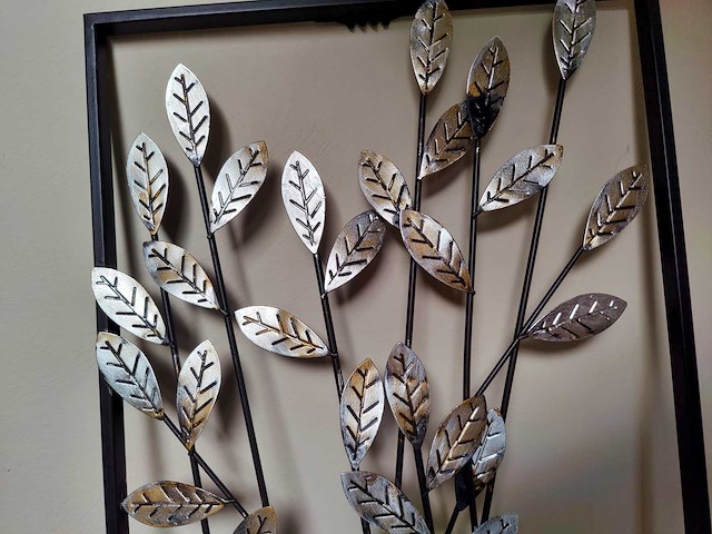 Wanddecoratie - vazen - tafellamp - schalen (8 stuks in totaal) - afbeelding 11 van  13