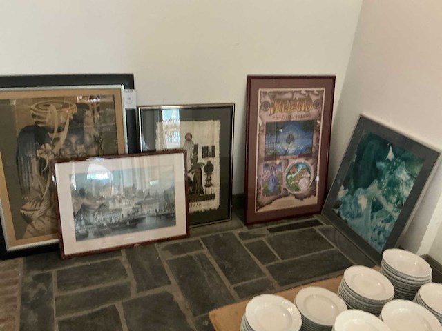Wanddecoratie (5x) - afbeelding 1 van  6