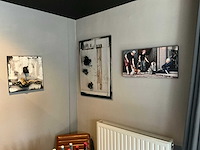 Wanddecoratie (9x) - afbeelding 1 van  2