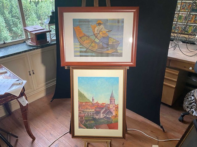 Wanddecoraties (2x) - afbeelding 1 van  5