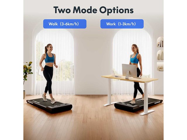Wandelpad tot 120 kg, wandelpad 1-6 km/u - afbeelding 4 van  6