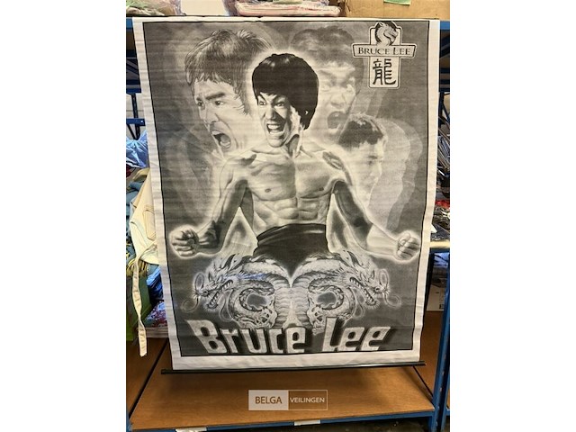 Wandframe bruce lee - afbeelding 1 van  1