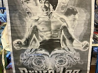 Wandframe bruce lee - afbeelding 1 van  1