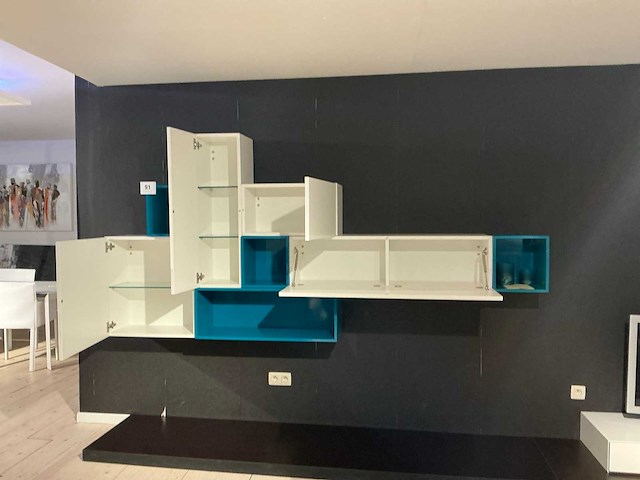 Wandkast (2x) - afbeelding 2 van  2