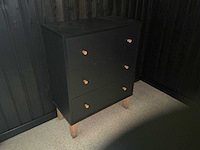 Wandkast/dressoirkast en wandkapstok - afbeelding 3 van  7