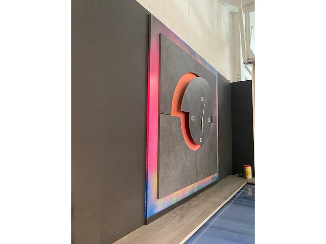 Wandklok holvoet leon - afbeelding 2 van  3