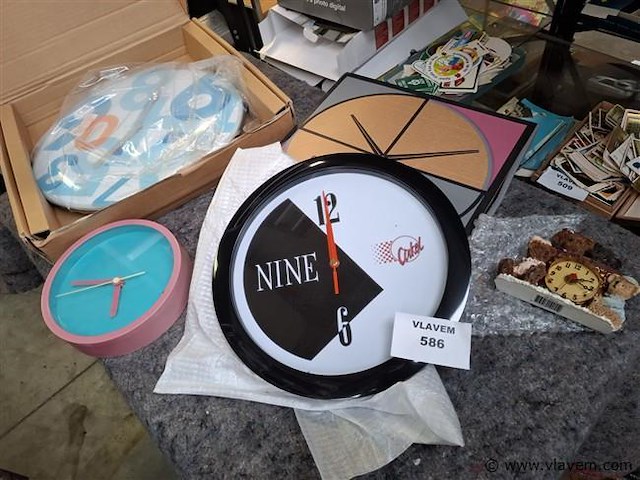 Wandklok - afbeelding 1 van  3