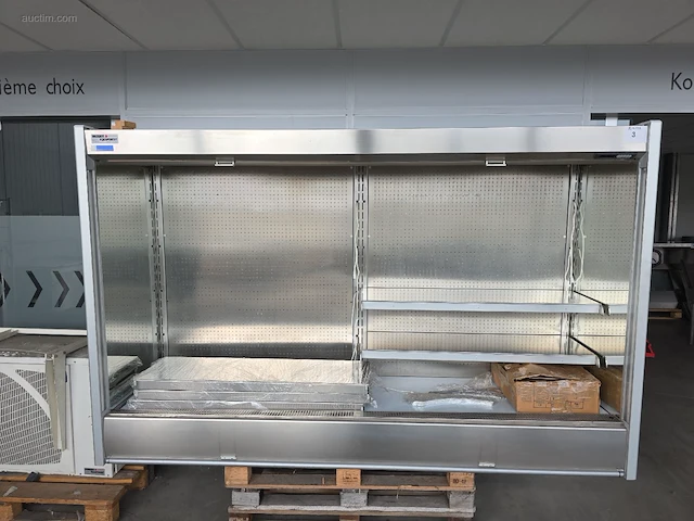 Wandkoeling in inox met uitgebouwde koelgroep... - afbeelding 1 van  7