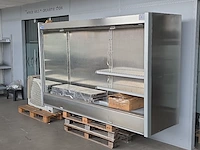 Wandkoeling in inox met uitgebouwde koelgroep... - afbeelding 5 van  7
