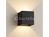 Wandlamp - tweerichtings led - kubus - 2 x 5w - sw 2312 (40x) - afbeelding 4 van  5