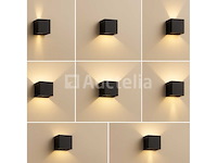 Wandlamp - tweerichtings led - kubus - 2 x 5w - sw 2312 (6x) - afbeelding 1 van  5