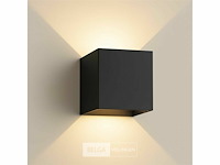 Wandlamp - tweerichtings led – kubus – 2 x 5w – sw-2312 (6x) - afbeelding 3 van  6