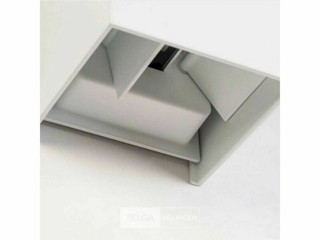 Wandlamp - tweerichtings led – wit - kubus – 2 x 5w – sw-2312 (40x) - afbeelding 6 van  6