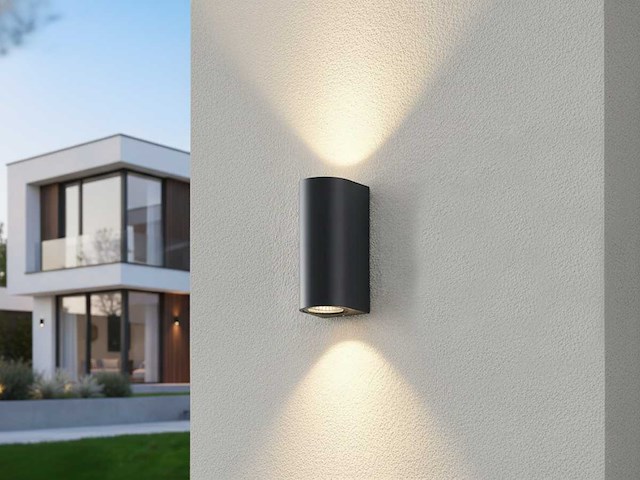 Wandlamp gu10 duo fitting waterdicht (16x) - afbeelding 4 van  8