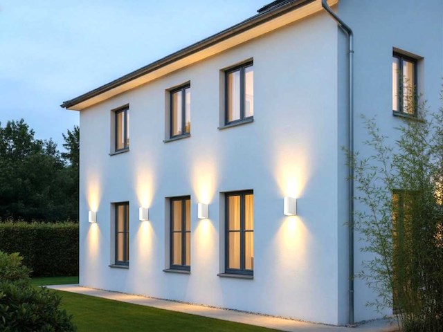 Wandlamp gu10 duo fitting waterdicht (20x) - afbeelding 3 van  7