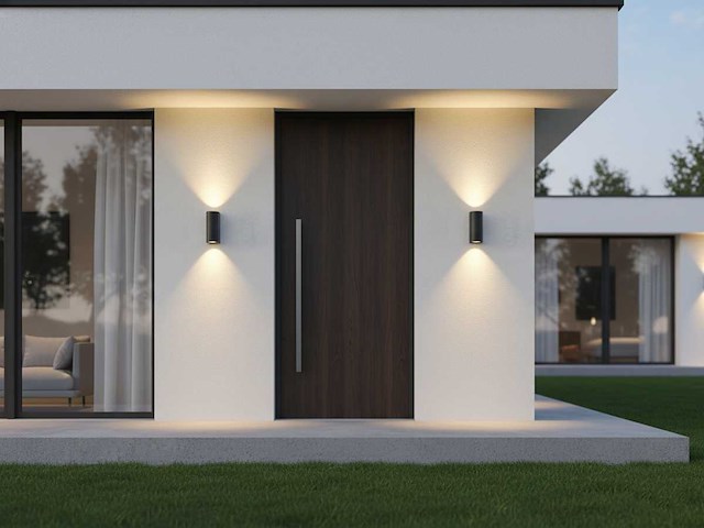 Wandlamp gu10 duo fitting waterdicht (6x) - afbeelding 1 van  2