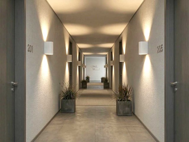 Wandlamp gu10 duo fitting waterdicht (8x) - afbeelding 6 van  7