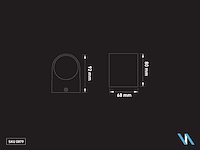 Wandlamp gu10 fitting waterdicht (10x) - afbeelding 3 van  3