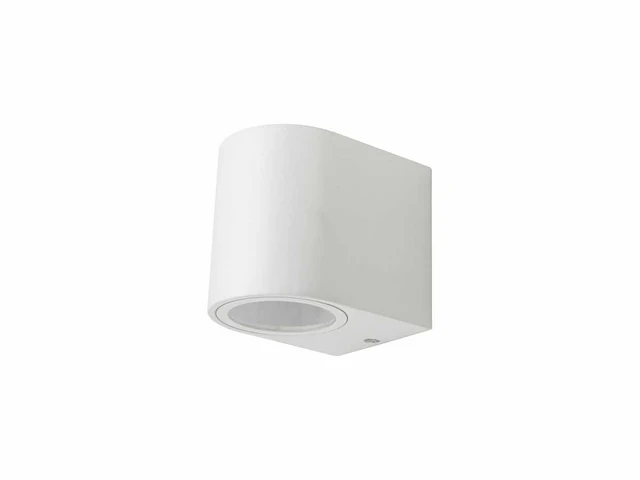 Wandlamp modern halfrond gu10 fitting zand wit waterdicht(10x) - afbeelding 1 van  3