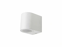 Wandlamp modern halfrond gu10 fitting zand wit waterdicht(20x) - afbeelding 2 van  3