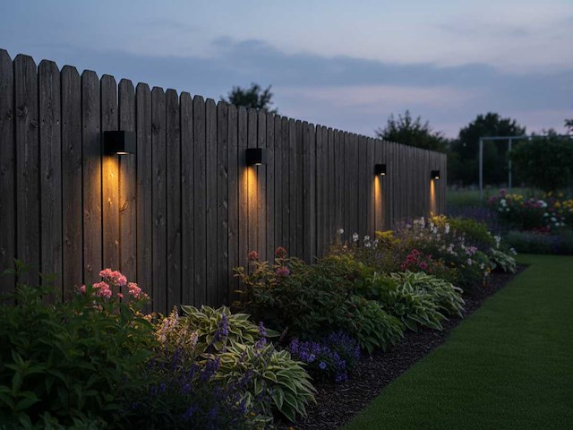 Wandlamp modern rechthoekig gu10 fitting zand zwart waterdicht(12x) - afbeelding 3 van  7