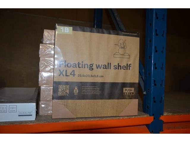 Wandlegger push fix 7 stuks 23,5 cm, wandlegger push fix 1 stuk 40 cm (2,3) - afbeelding 2 van  7