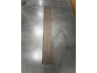 Wandpaneel walnut 15,80 m² - afbeelding 1 van  3