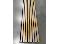 Wandpaneel walnut 7,89 m² - afbeelding 2 van  3