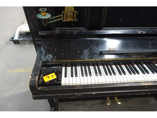 Wandpiano j. clement-clement - afbeelding 11 van  11