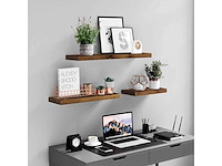 Wandplank, zwevende plank, hangplank - 80 cm - afbeelding 1 van  6