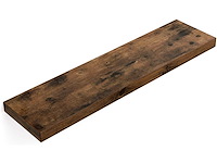 Wandplank, zwevende plank, hangplank - 80 cm - afbeelding 4 van  6
