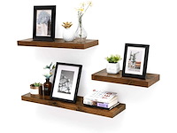 Wandplank, zwevende plank, hangplank - 80 cm - afbeelding 6 van  6