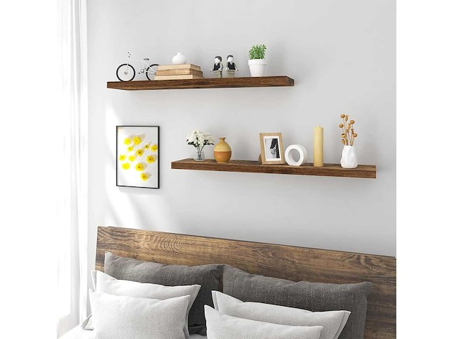 Wandplankset van 4, hangplank - afbeelding 1 van  5