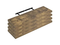 Wandplankset van 4, hangplank - afbeelding 2 van  5