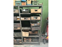 Wandrek met houten bakken - afbeelding 2 van  5