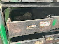 Wandrek met houten bakken - afbeelding 5 van  5
