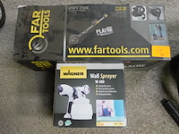 Wandschuurmachine fartools + wall sprayer wagner