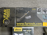 Wandschuurmachine fartools + wall sprayer wagner - afbeelding 2 van  3