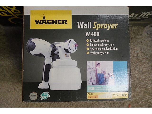 Wandschuurmachine fartools + wall sprayer wagner - afbeelding 3 van  3