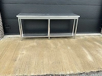 Wandtafel rvs-inox