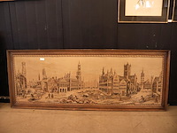 Wandtapijt brugge - brussel - gent - afbeelding 1 van  6