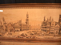 Wandtapijt brugge - brussel - gent - afbeelding 3 van  6