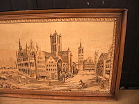 Wandtapijt brugge - brussel - gent - afbeelding 4 van  6