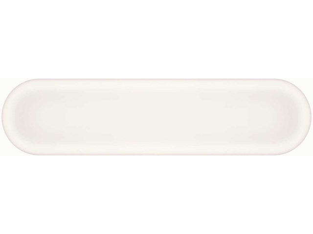 Wandtegel 48m² ovale ivoor glanzend 7,5x30cm - afbeelding 5 van  6